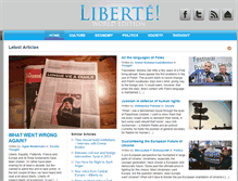 Tablet Screenshot of liberteworld.com